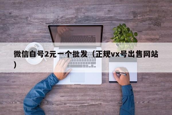 微信白号2元一个批发（正规vx号出售网站）